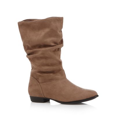 Call It Spring Light brown 'Gogali' mid calf boots